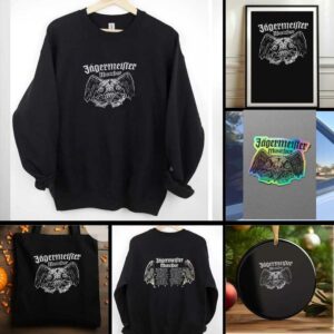 Jagermeister music tour logo dates shirt