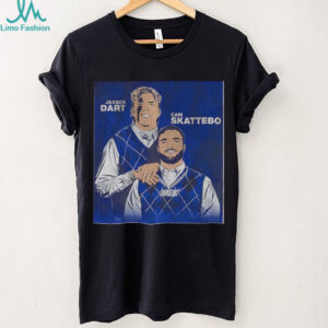Jaxson Dart and Cam Skattebo New York Giants MLB Baseball Family Portrait Step Brother shirt