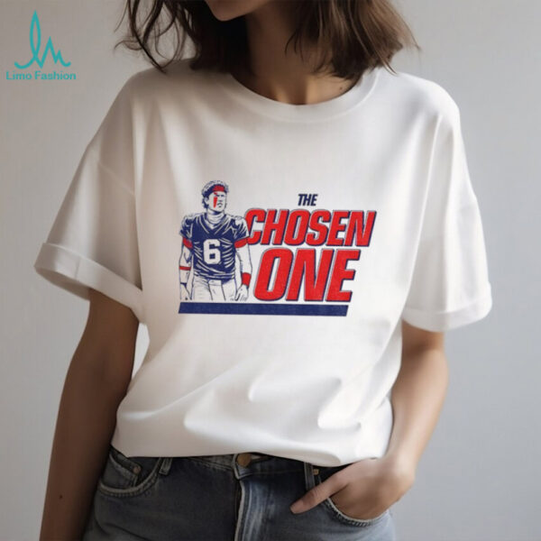 Jaxson Dart blood New York Giants NFL The Chosen One shirt