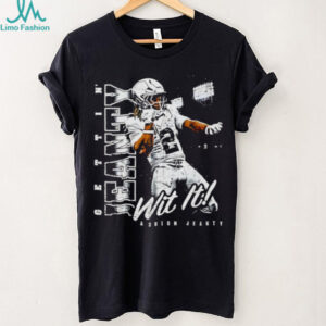 Jeanty Wit It Ashton Jeanty football player quote graphic shirt