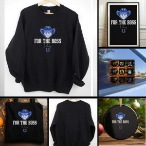 Jim Irsay Indianapolis Colts Football For The Boss signature shirt