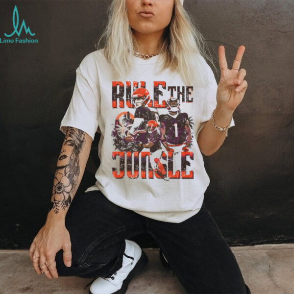 Joe Burrow Cincinnati Rule The Jungle Shirt