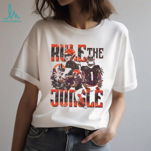 Joe Burrow Cincinnati Rule The Jungle Shirt