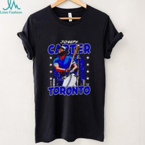 Joe Carter Toronto skyline swing shirt