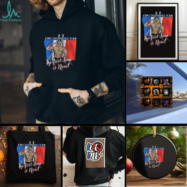John Cena Farewell tour the last time is now Paris shirt