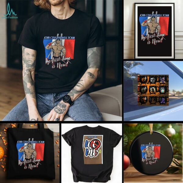 John Cena Farewell tour the last time is now Paris shirt