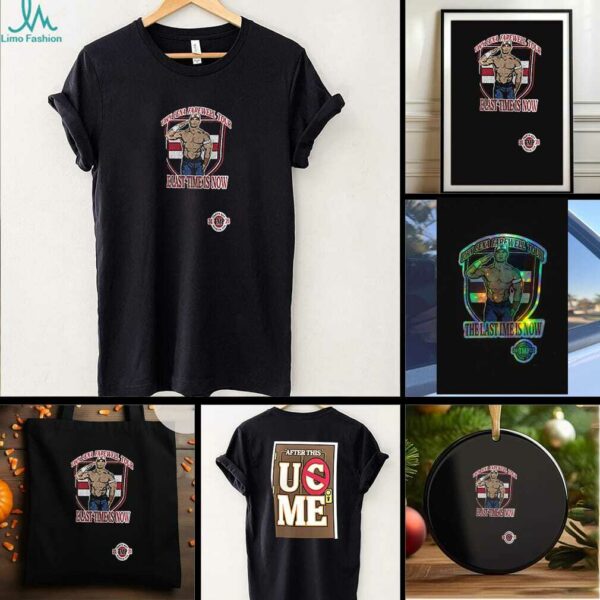 John Cena Farewell tour the last time is now Tampa Bay shirt