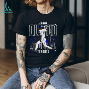 John Olerud Toronto skyline swing shirt