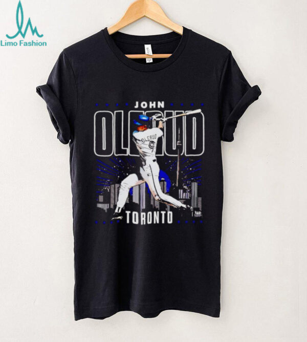 John Olerud Toronto skyline swing shirt