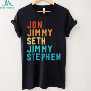 Jon Jimmy Seth Jimmy Stephen Free Speech shirt