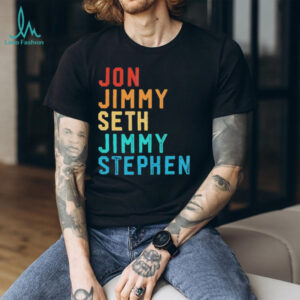 Jon Jimmy Seth Jimmy Stephen Free Speech shirt