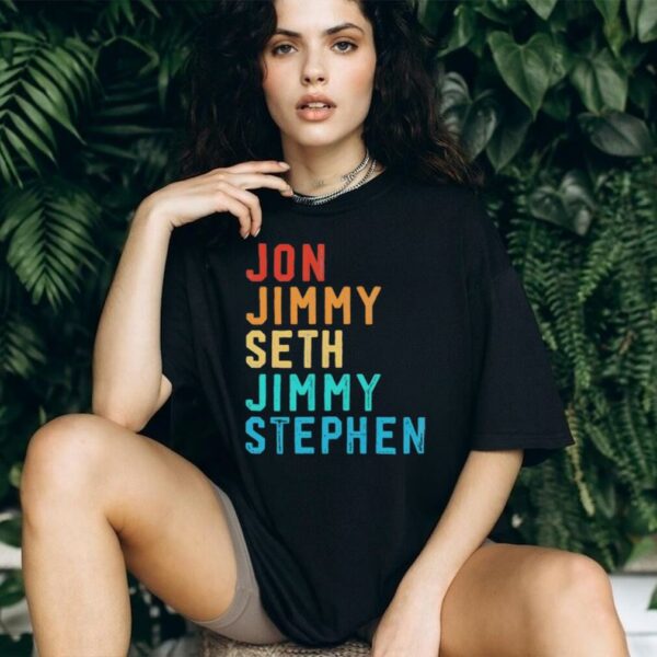 Jon Jimmy Seth Jimmy Stephen Free Speech shirt