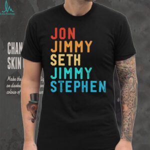 Jon Jimmy Seth Jimmy Stephen Free Speech shirt