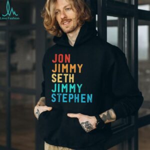 Jon Jimmy Seth Jimmy Stephen Free Speech shirt
