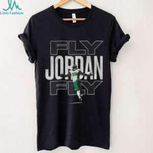 Jordan Davis Philadelphia Eagles Football NFL Fly Jordan Fly cartoon shirt