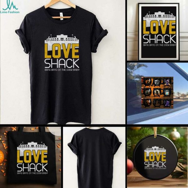 Jordan Love Green Bay Packers Love Shack Lambeau Field bang bang on the door baby shirt