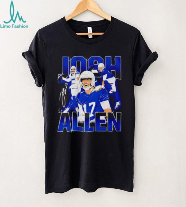Josh Allen Masterpiece Signature Football Shirt