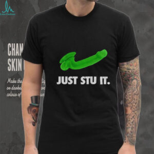 Just STU it funny meme Green Diddo WNBA Nike logo shirt