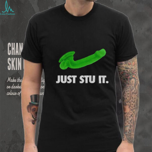 Just STU it funny meme Green Diddo WNBA Nike logo shirt