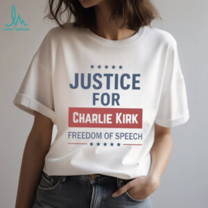 Justice For Charlie Kirk Freedom Of Speech Shirt