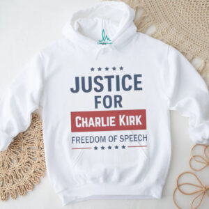 Justice For Charlie Kirk Freedom Of Speech Shirt
