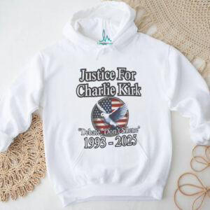 Justice for Charlie Kirk debate don’t silence 1993 2025 USA shirt