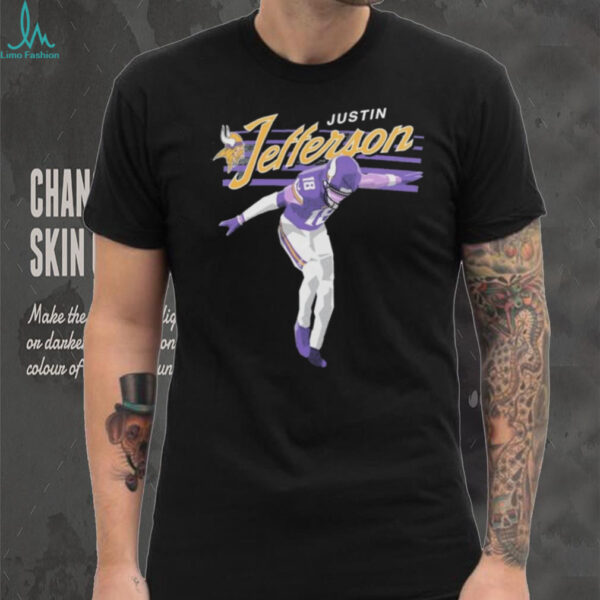 Justin Jefferson Minnesota Vikings Player Graphic shirt