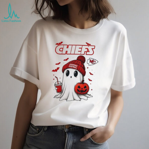 Kansas Fcotball Ghost Halloween Kansas City Chiefs shirt