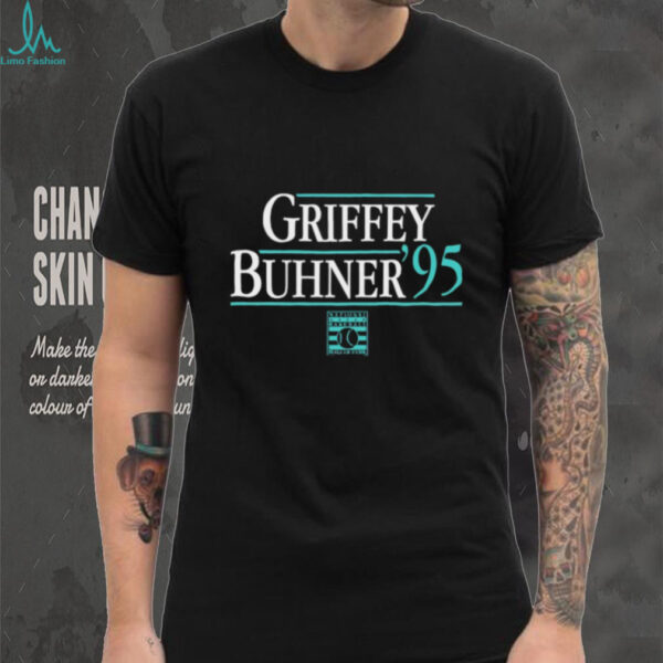 Ken Griffey Jr. and Jay Buhner ’95 Baseball Hall of Fame shirt