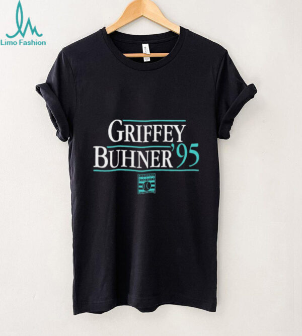 Ken Griffey Jr. and Jay Buhner ’95 Baseball Hall of Fame shirt
