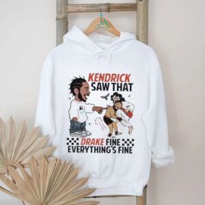 Kendrick Lamar saw that Drake fine everything’s fine shirt