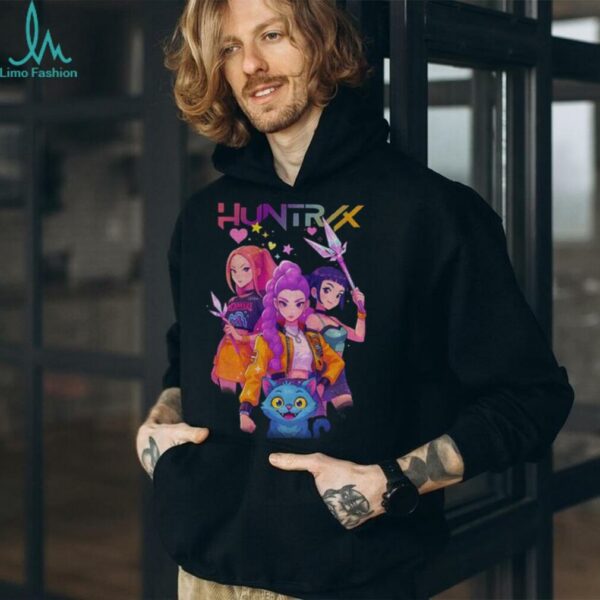 Kpop Demon Hunters Mira Rumi and Joey Kpop idol gift for Huntrix fan shirt