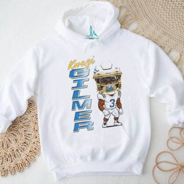 Kwazi Gilmer UCLA Football Caricature shirt
