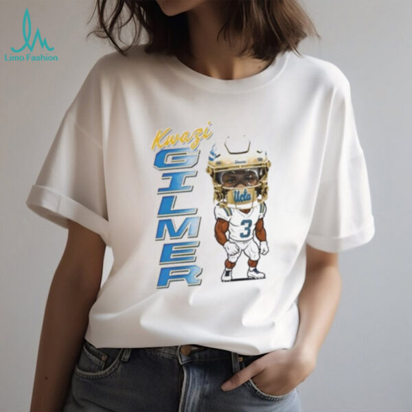 Kwazi Gilmer UCLA Football Caricature shirt