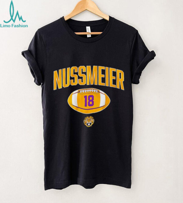 LSU Tigers Football Garrett Nussmeier #18 player vintage shirt