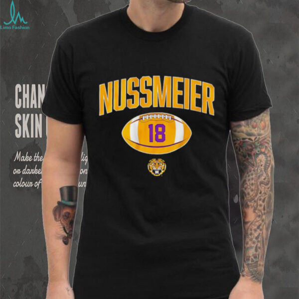 LSU Tigers Football Garrett Nussmeier #18 player vintage shirt