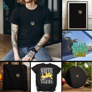 LSU Tigers welcome to South home of the Tigers map shirt