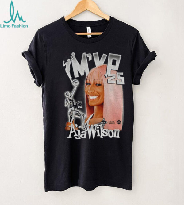 Las Vegas Aces A’Ja Wilson 2025 4X MVP shirt