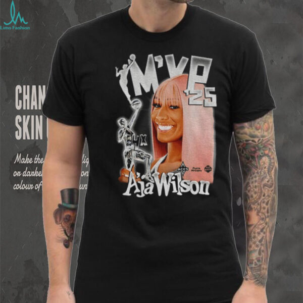 Las Vegas Aces A’Ja Wilson 2025 4X MVP shirt