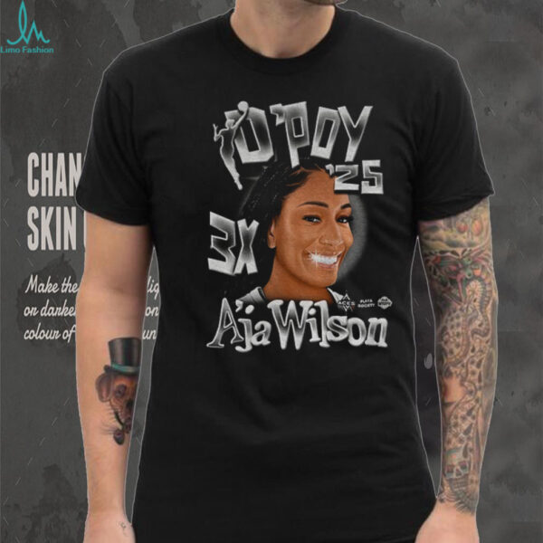 Las Vegas Aces A’ja Wilson 2025 Dpoy 3X shirt