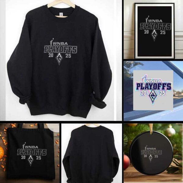 Las Vegas Aces Basketball WNBA Playoffs 2025 logo shirt