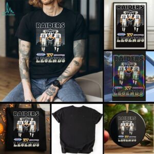 Las Vegas Raiders city Skyline Stabler and Plunkett legends Super Bowl signature shirt