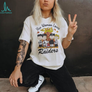 Las Vegas Raiders x Snoopy this woman loves fall shirt