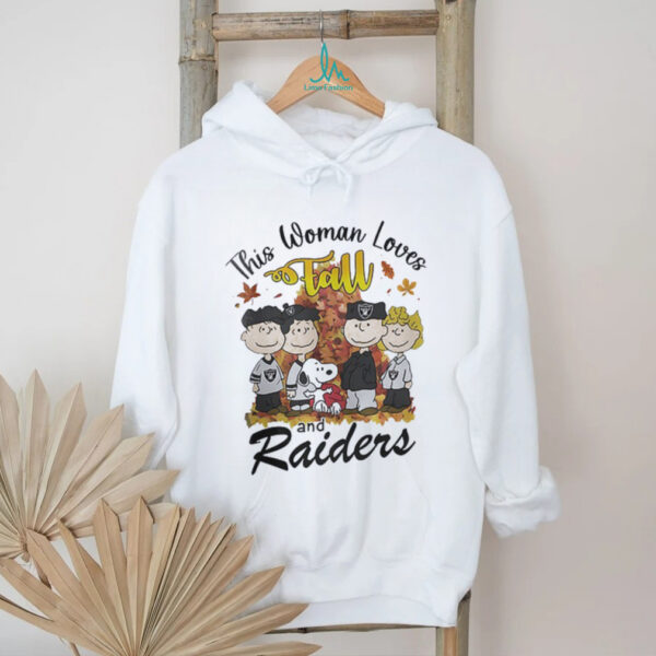 Las Vegas Raiders x Snoopy this woman loves fall shirt