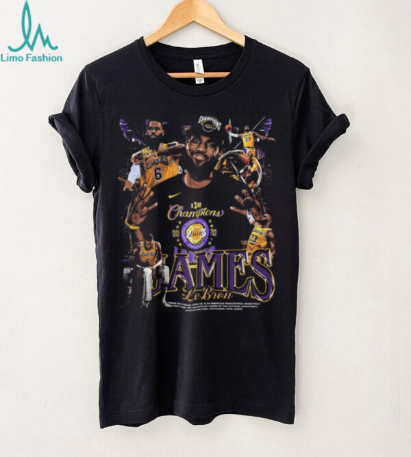 LeBron James Lakers Basketball Legends Graphic Tee   Champions Edition