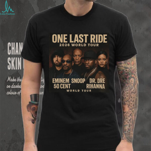 Legends’ Last Ride Tour 2026 shirt