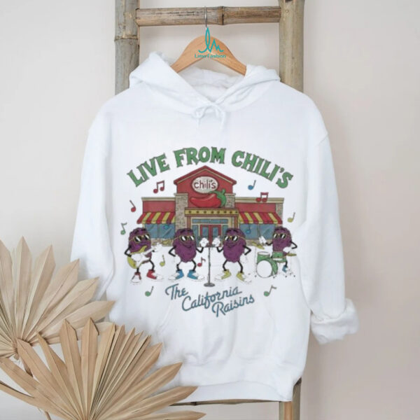 Live From Chili’s The California Raisins vintage shirt