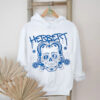Skull wearing a face scarf Houston Texans football shirt