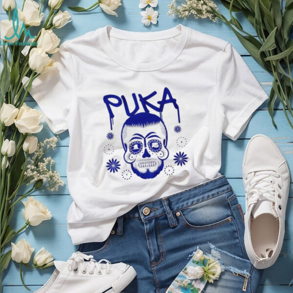Los Angeles Rams Puka Nacua Sugar Skull Floral Remix shirt