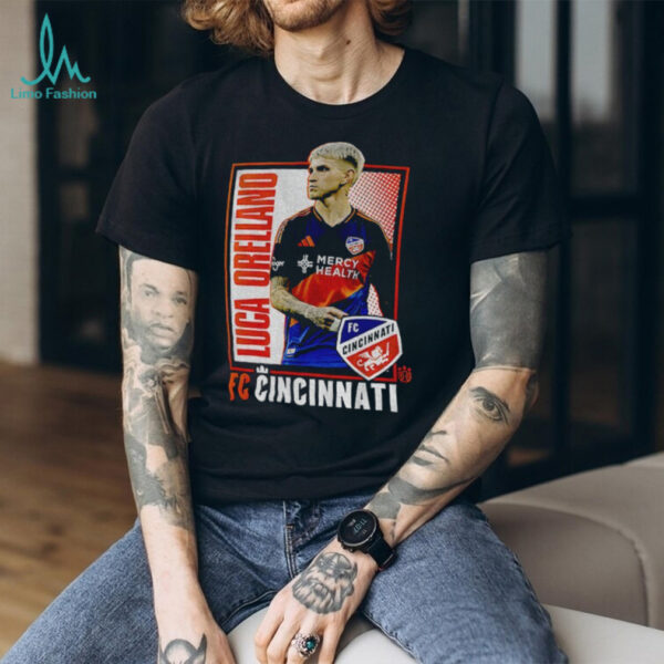 Luca Orellano FC Cincinnati Major League Soccer logo shirt